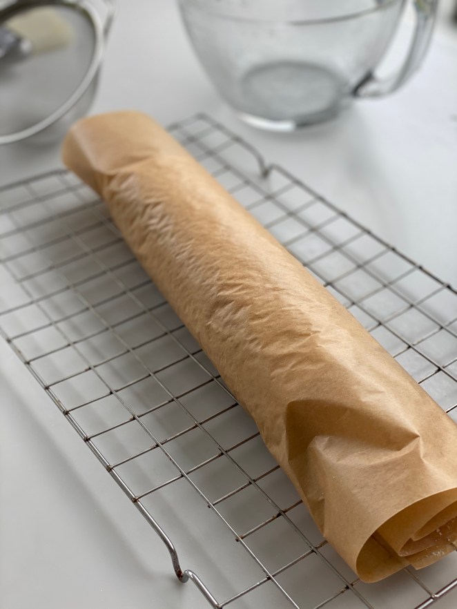 all rolled up to cool